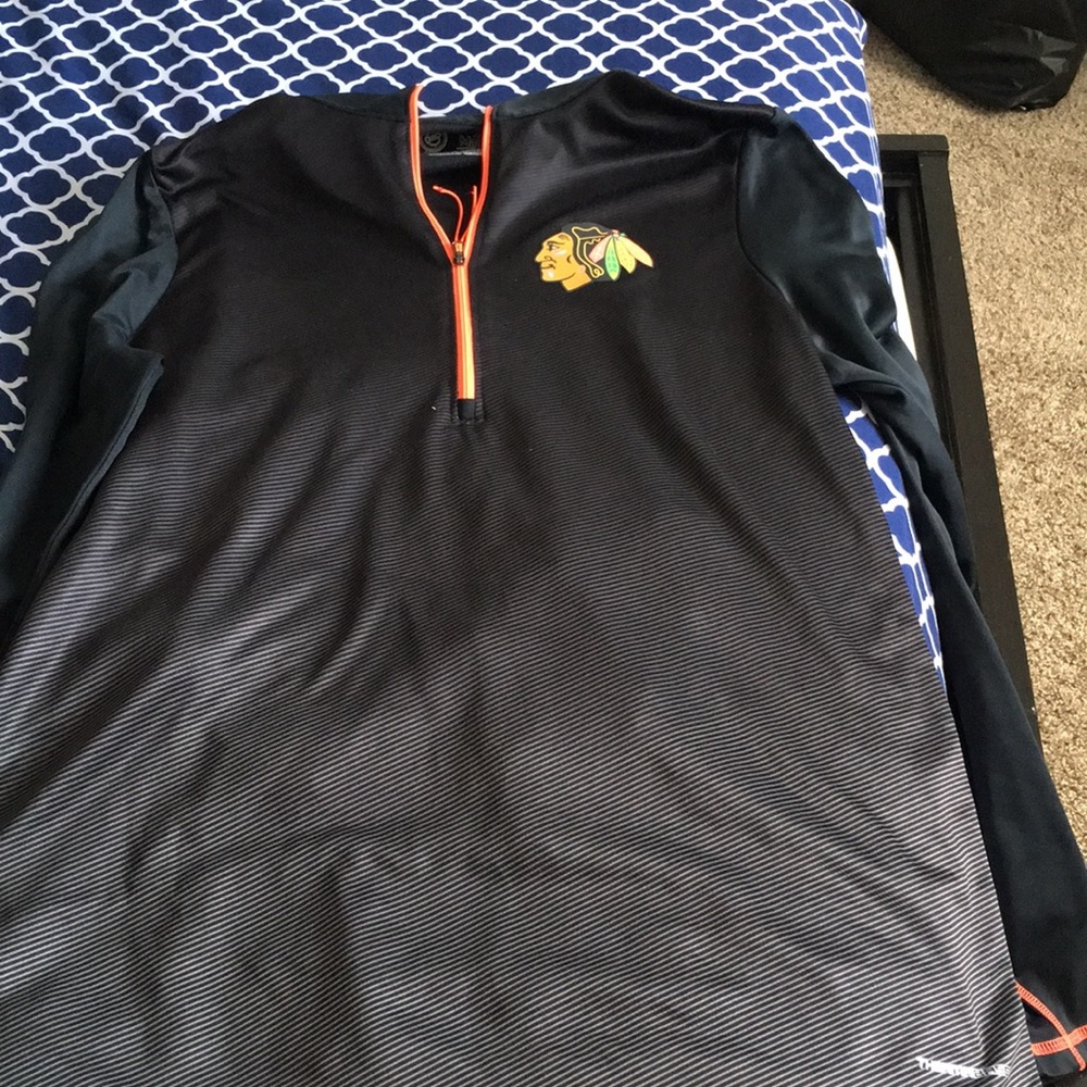 Blackhawks quarter zip